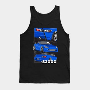 Honda S2000 (Blue) Tank Top